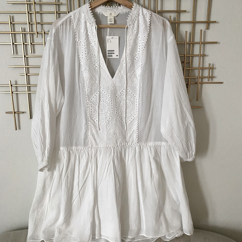 White Dress from H&M, NWT!